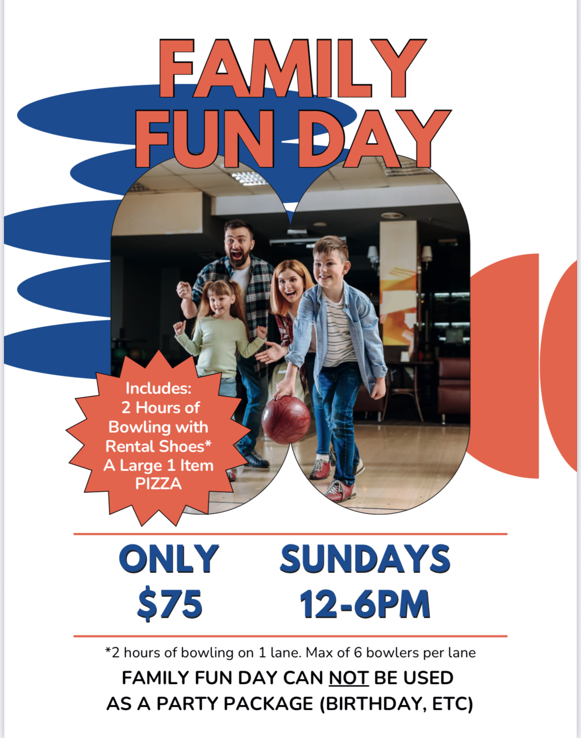 Family Fun Day Image Flyer